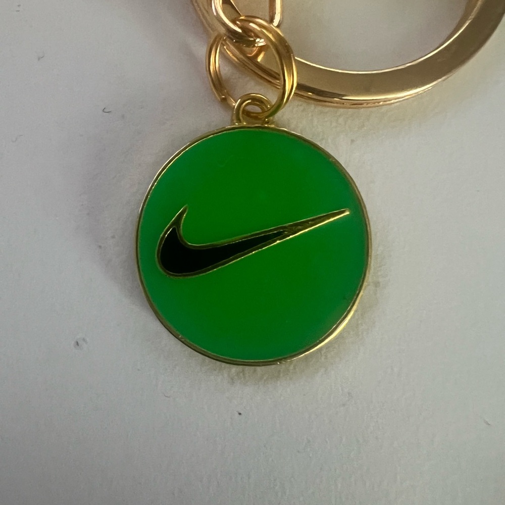 Gold and Green Keychain Accessory - Picture 2 of 2